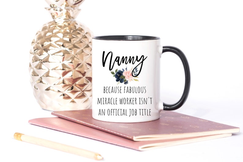 Nanny mug gift Personalized nanny gifts Nanny thank you gift Etsy