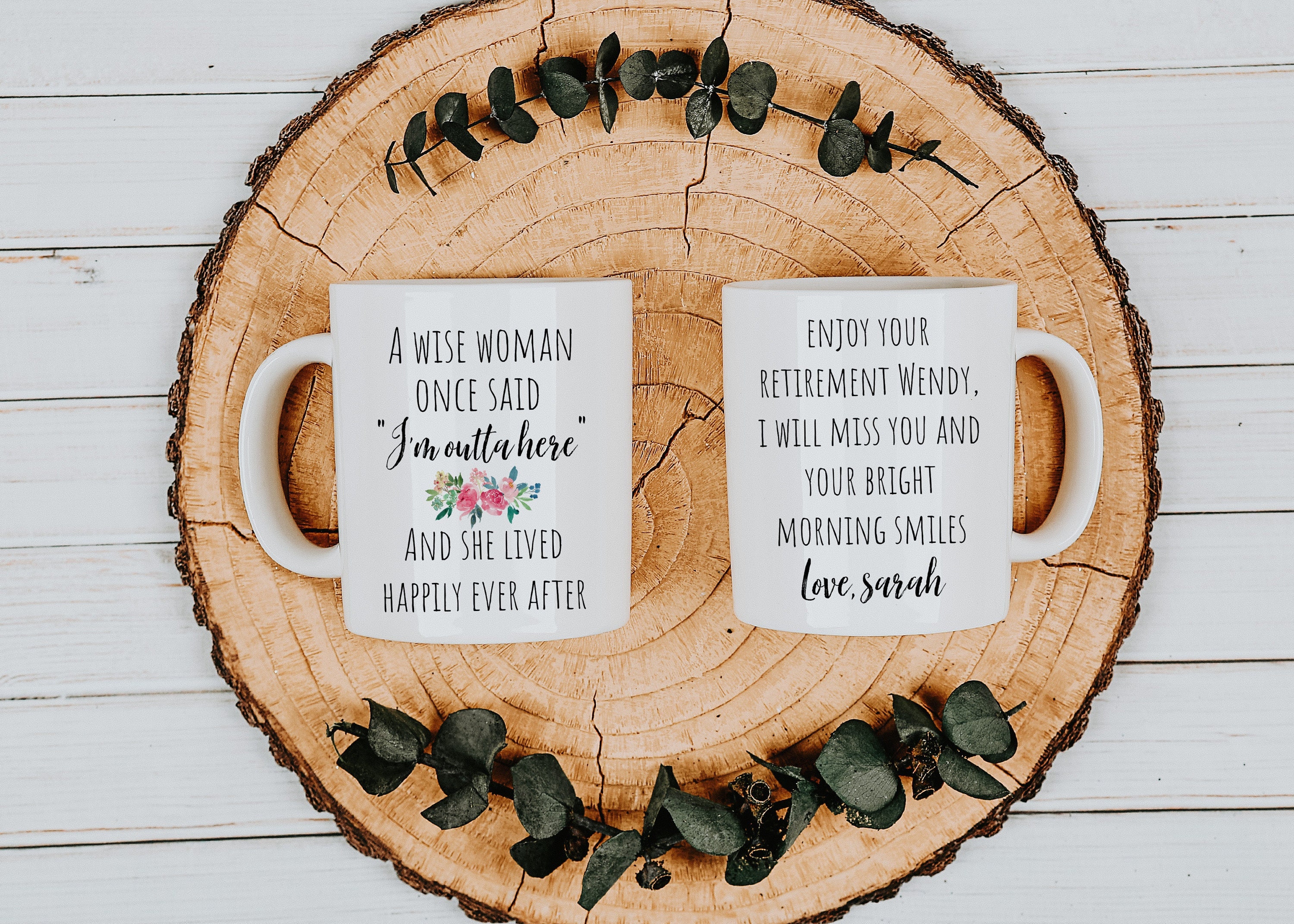Funny Retirement Gift Coffee Mug Custom Text Retirement - Etsy Funny Retirement Gift Coffee Mug Custom Text Retirement - Etsy