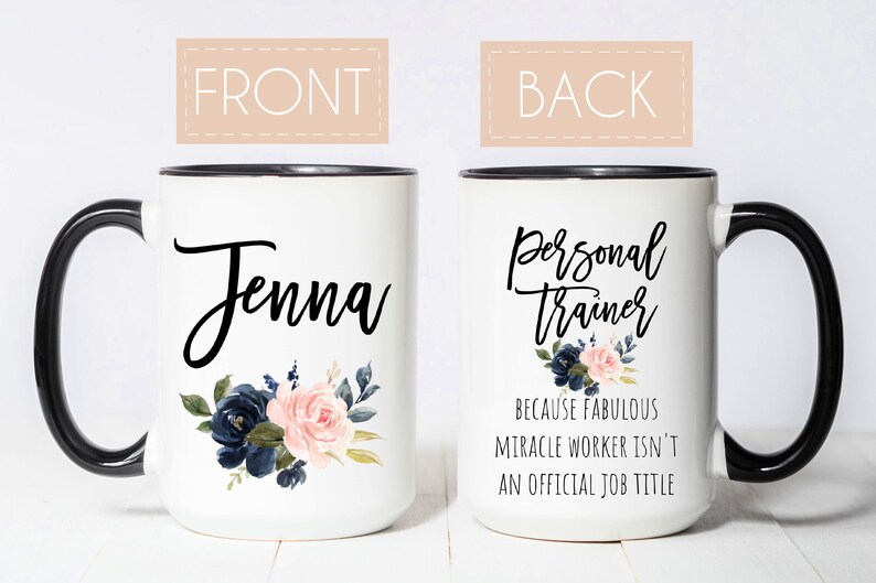 Funny Personal Trainer Gifts Fitness Instructor Gift for Etsy