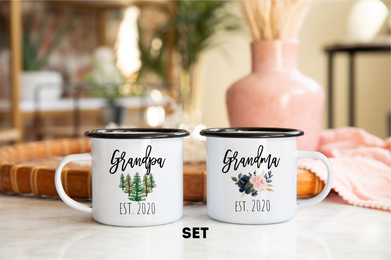 Grandparents Mugs, Grandparents Mug set, New Grandparents Mugs, New Grandparents Gift, Promoted to Grandparents, Grandpa Mug, Grandma Mug image 6