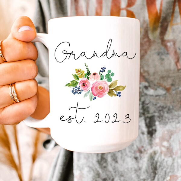 Gift for New Grandma Etsy