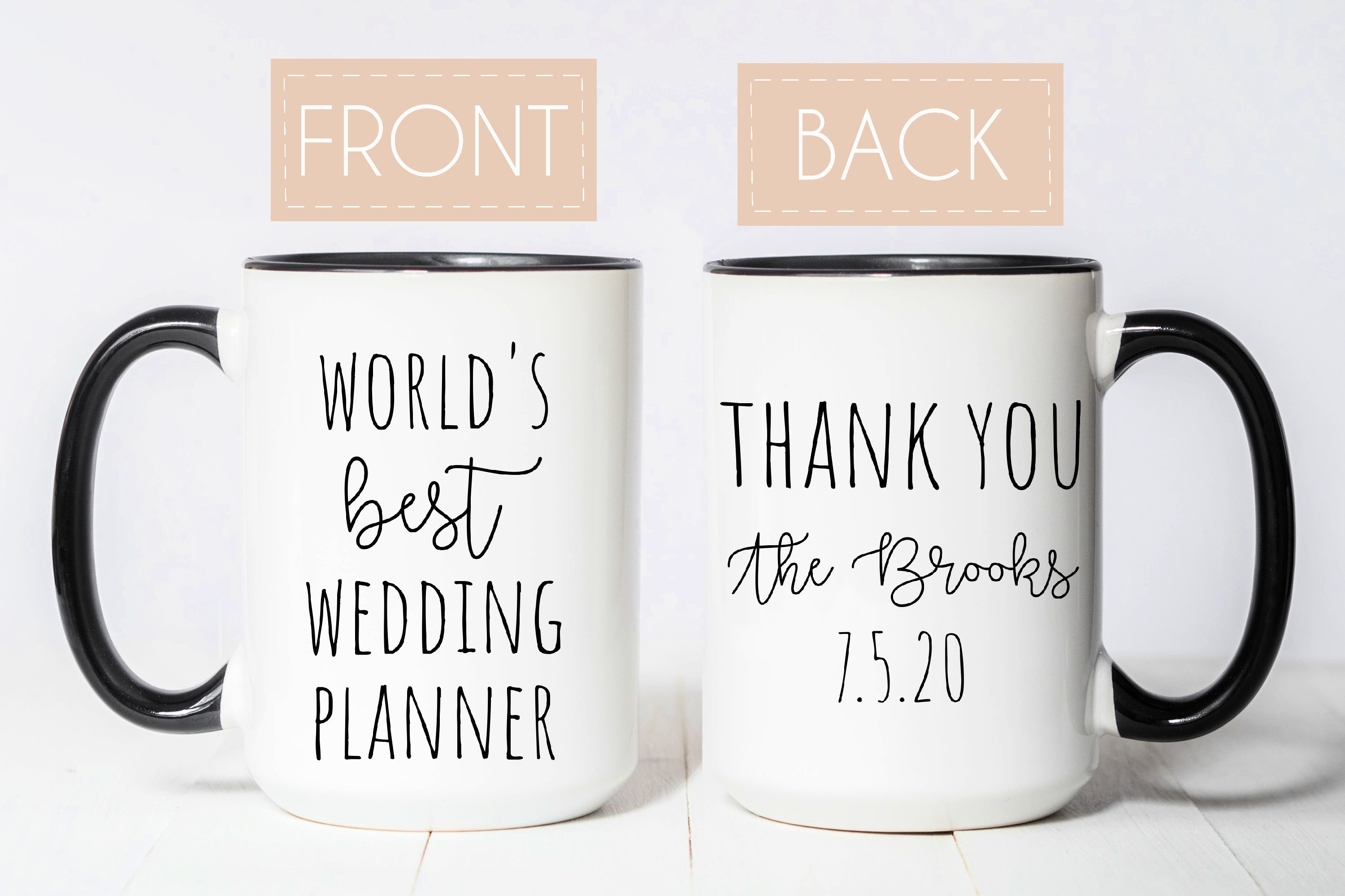 Custom Wedding Planner Gift Personalized Wedding Planner Gift Etsy