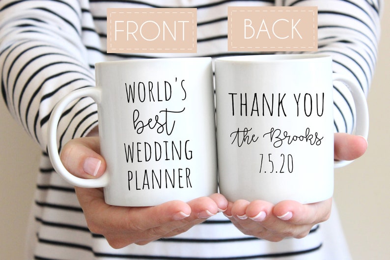Custom Wedding Planner Gift Personalized Wedding Planner Gift Etsy