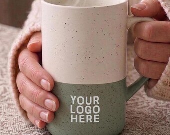 Business logo cups Bulk, Custom company logo coffee mugs Corporate logo Brand