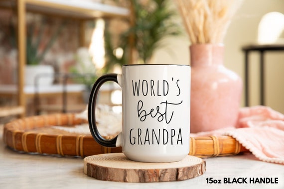 World's Grandpa“-Tasse – Personalisiertes Geschenk für Opa