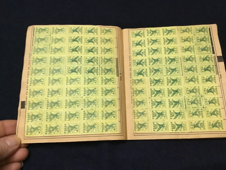 Eagle Stamp Savings Book and 2 Top Value Stamp Savings Books Etsy