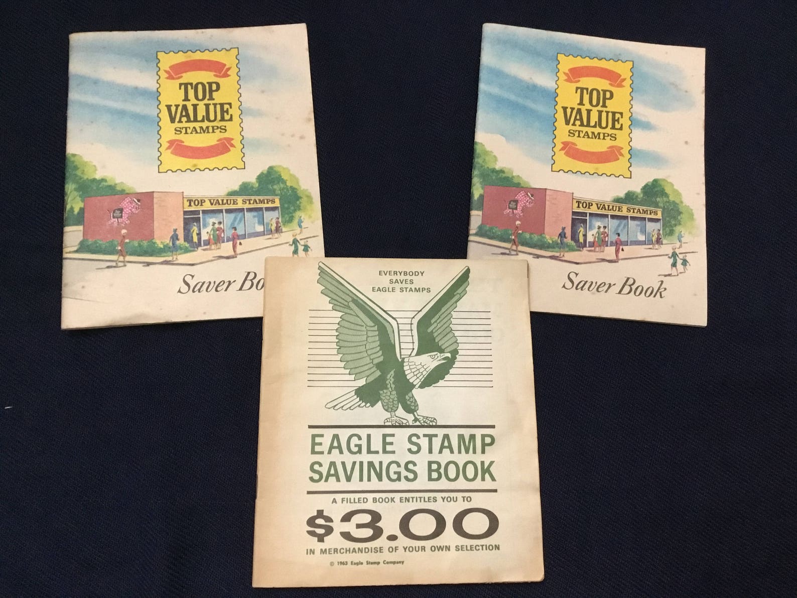 Eagle Stamp Savings Book and 2 Top Value Stamp Savings Books Etsy