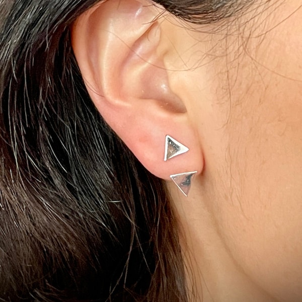 Triangle Ear Jacket Etsy