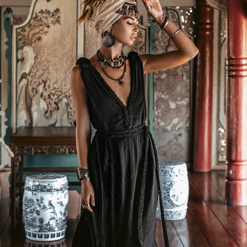 bohemian wrap dress plus size