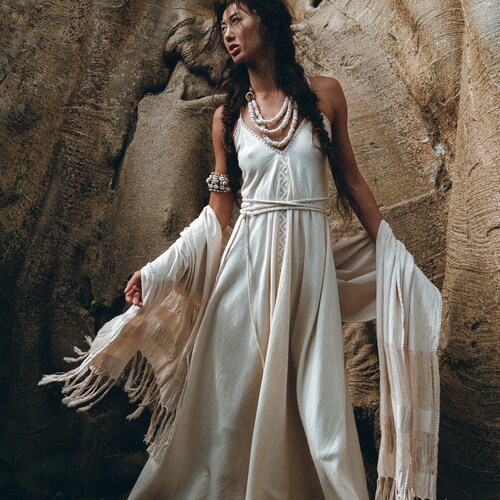 bohemian sheer dress