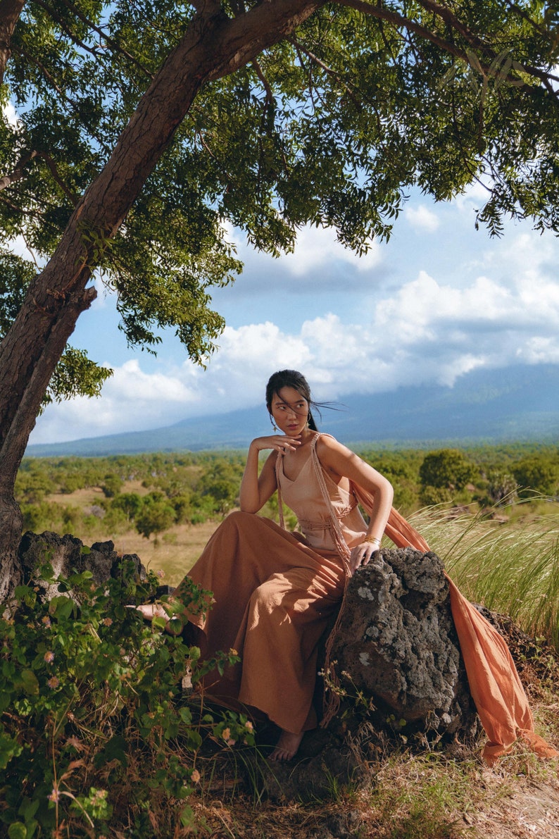 Look Fabulous in our Dusty Pink Ombre & Belted Dress - Get the Look Now!