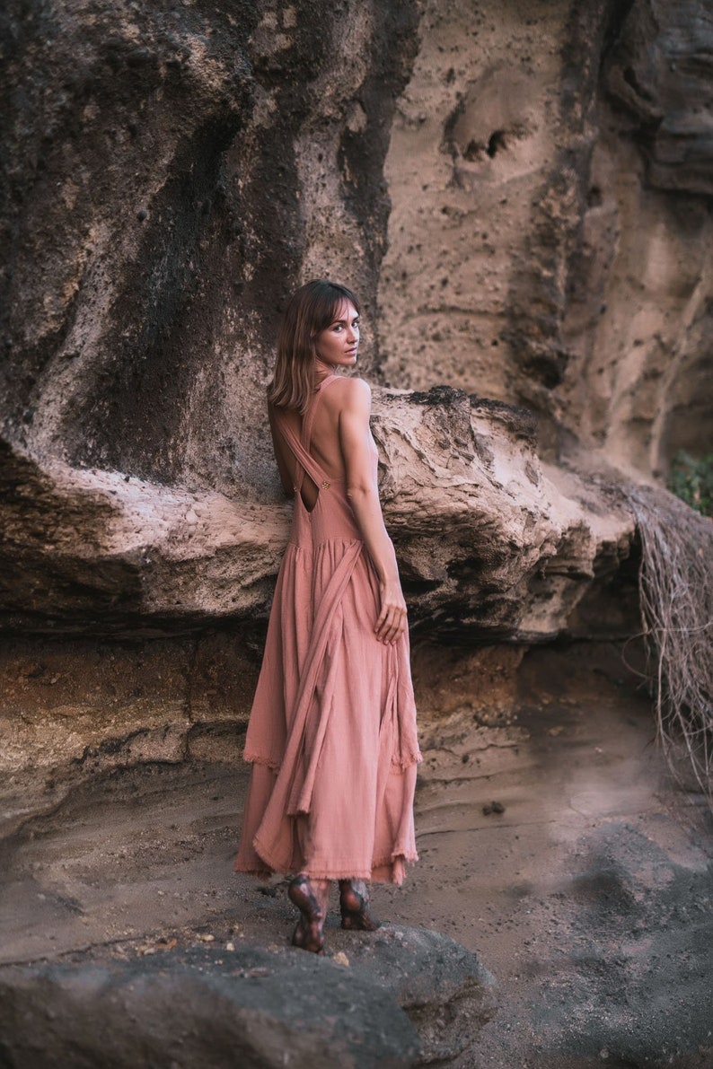 Boho Dresses for Women Bohemian Dress With Pockets | Etsy