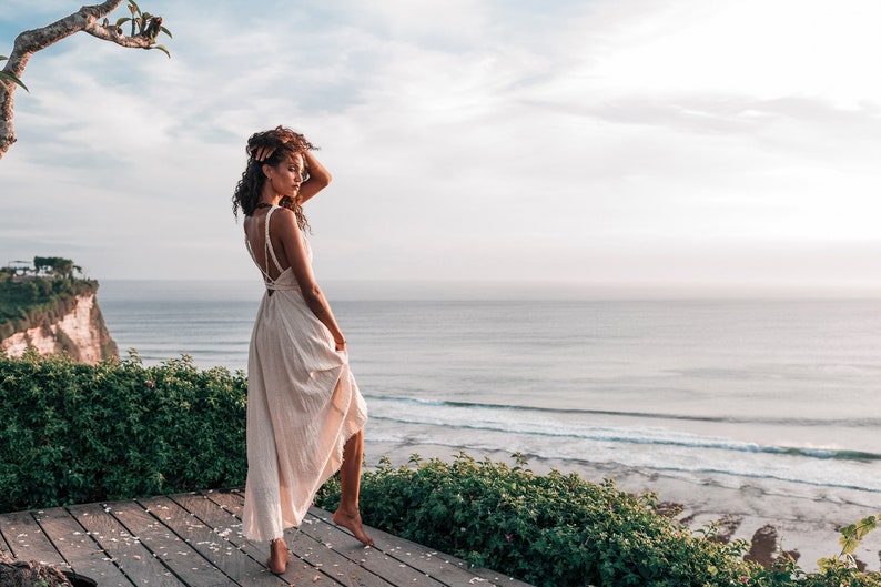 Shine bright in the sun with a beautiful Boho Summer Belted Dress.