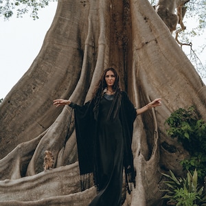 Treat yourself with our Maternity Robe designed with soft khadi cotton perfect for any winter occasion.