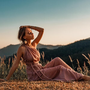 Add a Touch of Class with Our One-of-a-Kind Boho Jumpsuit Women. Try On Our Top Notch Braided Bohemian Overalls and be Ready to Go!