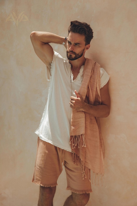 Handmade Raw Edge Boho Shirt Mens Bohemian Clothing - Etsy