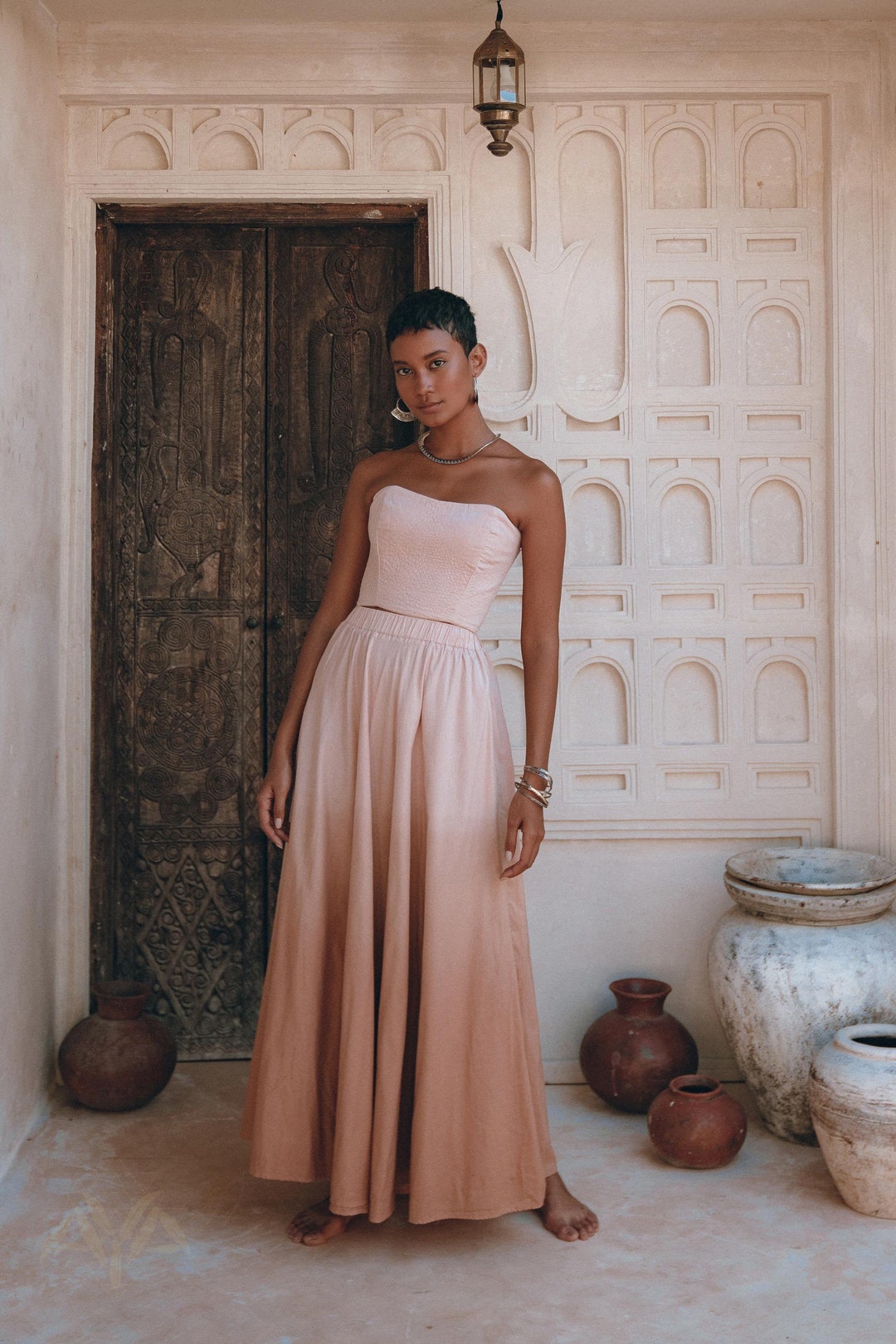 【Kashiko】Layered Corset Cargo Belt Long Skirt セットアップ Kashiko】Layered Corset Cargo Belt Long Skirt セットアップ