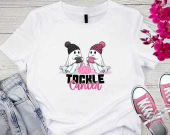 Camiseta de concientización sobre el cáncer de mama, camiseta para combatir el cáncer, regalos de apoyo contra el cáncer