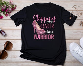 Camiseta de concientización sobre el cáncer de mama, camiseta para combatir el cáncer, regalos de apoyo contra el cáncer
