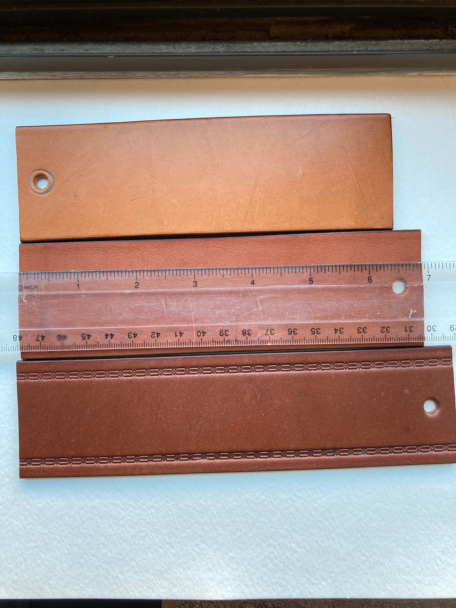 Assorted Brown Leather Pieces 7 Inches and Shorter Etsy