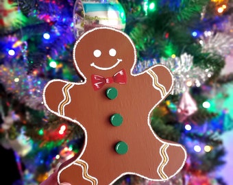 Gingerbread Man // Christmas Decor // Vintage Christmas