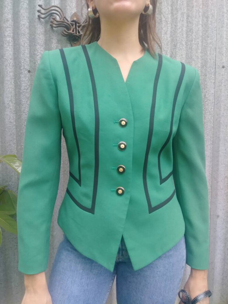 80s style blazer