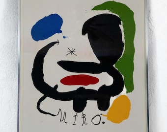 Joan Miró 1970er Sala Pelaires Nummerierter Ausstellungsdruck