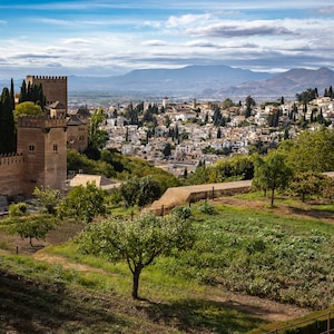 Granada Fine Art Print || Granada Spain Photography || Alhambra Art || Granada Wall Art