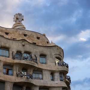 Casa Mila Print || Gaudí Barcelona Architecture || Barcelona Photography || La Pedrera Wall Art