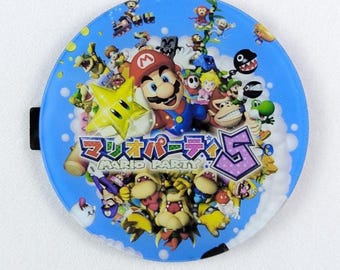Mario Party 5 Japanese Custom Gamecube Jewel, Badge, Faceplate