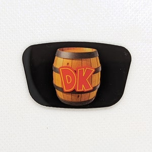 Donkey Kong (DK) 64 Custom Nintendo 64 Jewel, Badge, Faceplate