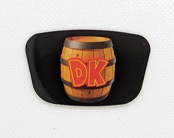 Donkey Kong (DK) 64 Custom Nintendo 64 Jewel, Badge, Faceplate