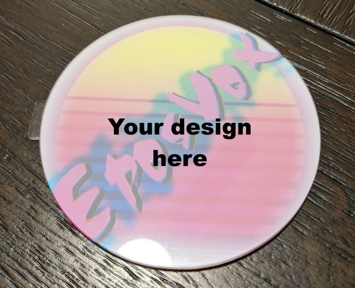 Custom Gamecube Jewel W/ Your Image READ DESCRIPTION Etsy