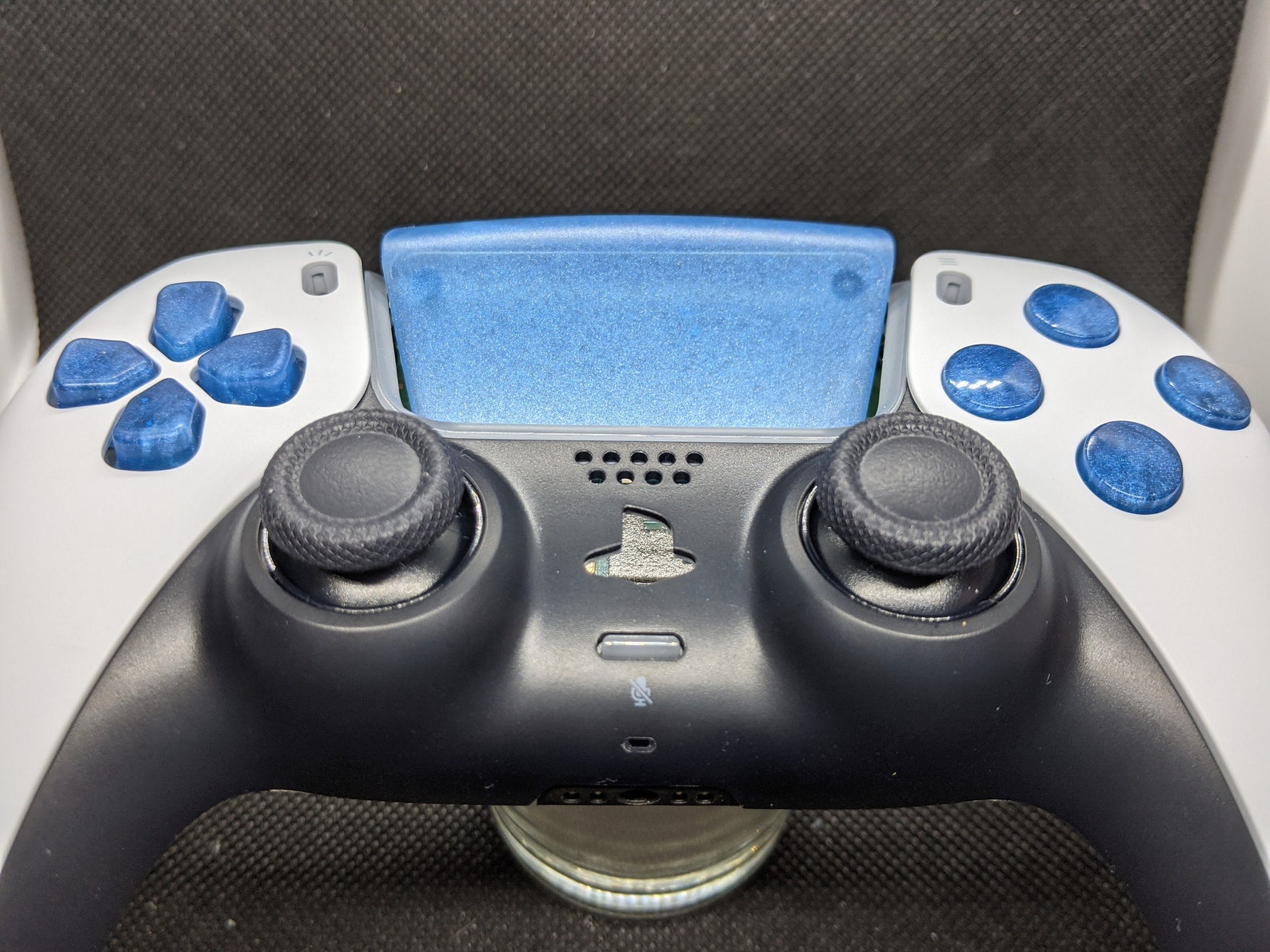 PS5 DualSense Cast Resin Buttons Transparent Orange Face Etsy