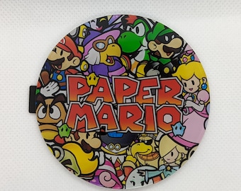 Paper Mario Custom Gamecube Jewel, Badge, Faceplate