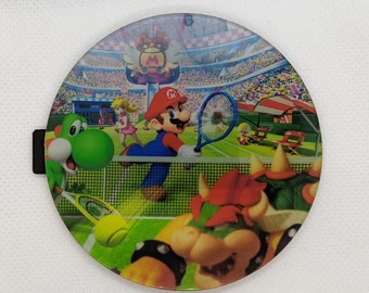 Mario Tennis Custom Gamecube Jewel, Badge, Faceplate