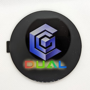 DUAL Custom Gamecube Jewel, Badge, Faceplate