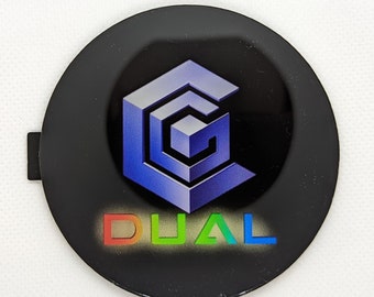 DUAL Custom Gamecube Jewel, Badge, Faceplate