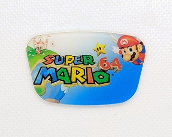 Super Mario 64 Custom Nintendo 64 Jewel, Badge, Faceplate