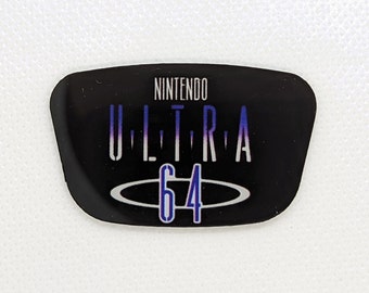 Purple Ultra 64 Custom Nintendo 64 Jewel, Badge, Faceplate