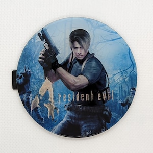Resident Evil 4 Custom Gamecube Jewel, Badge, Faceplate