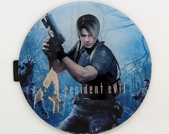 Resident Evil 4 Custom Gamecube Jewel, Badge, Faceplate