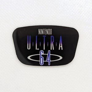 Purple Ultra 64 Custom Nintendo 64 Jewel, Badge, Faceplate