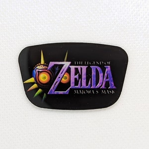 Majora&#39;s mask Custom Nintendo 64 Jewel, Badge, Faceplate