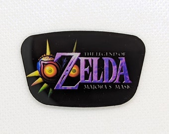 Majora's mask Custom Nintendo 64 Jewel, Badge, Faceplate