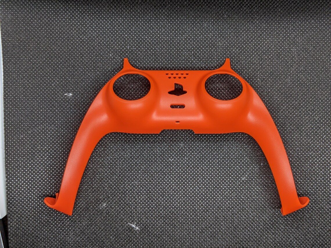 PS5 Dualsense Faceplate Orange Etsy