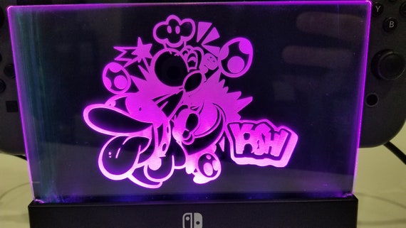 Yoshi's Crafted World Custom Faceplate/ Shield for PDP Nintendo