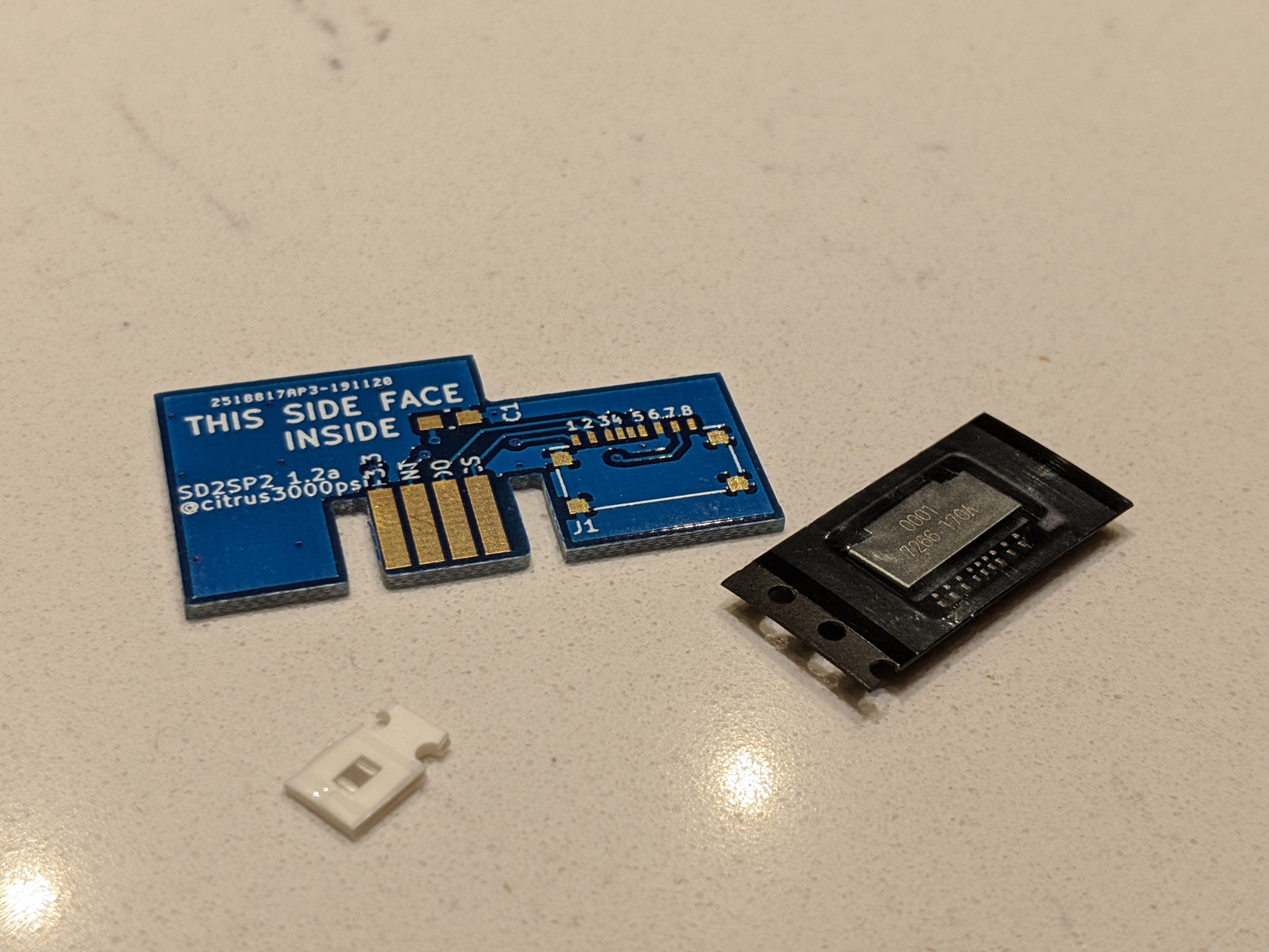 SD2SP2 DIY Kit for Gamecube PCB Micro SD Slot and Capacitor - Etsy