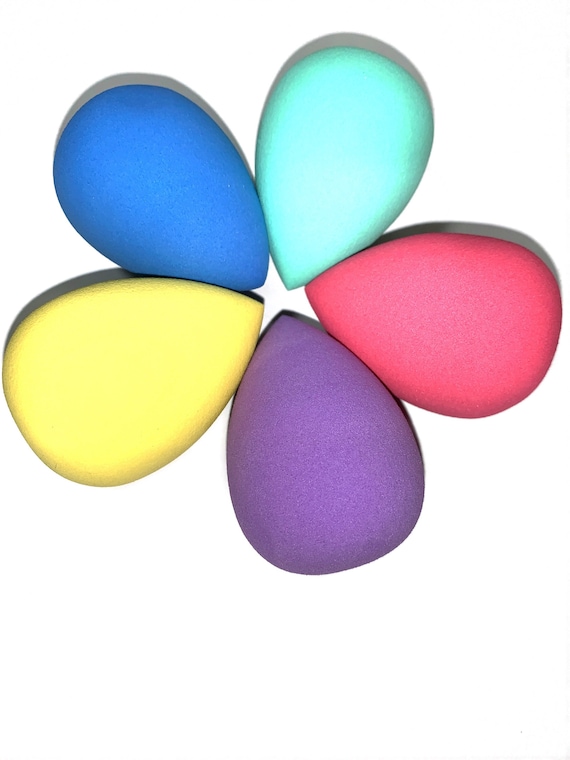 TOOBA 5Pcs Makeup Sponge Set- Multicolor Flawless Blender Beauty Sponge PREMIUM QUALITY
