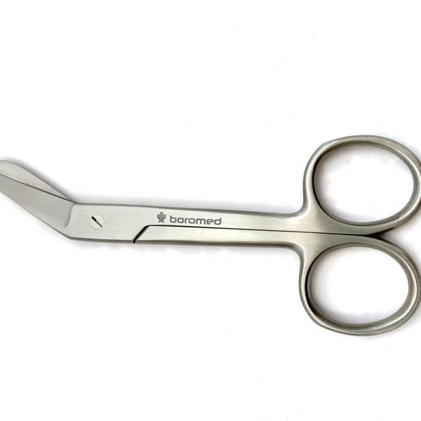 BOROMED Lister Bandage Scissors - Medical EMT Shears - Homecare, Nursing scissors 5.8” crafts and Utility scissors Premium Quality